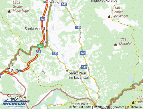 MICHELIN Eisdorf map - ViaMichelin