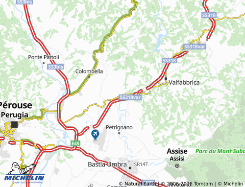 MICHELIN-Landkarte Pianello - ViaMichelin