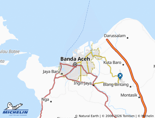 Carte MICHELIN Mulia - ViaMichelin