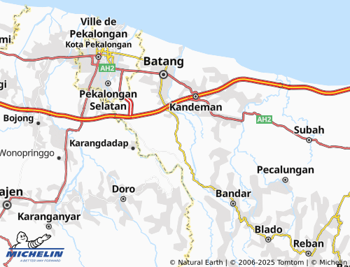 MICHELIN Siwatu map - ViaMichelin