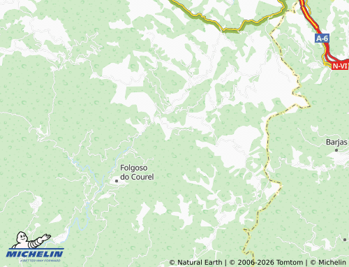 Carte MICHELIN Parada - ViaMichelin