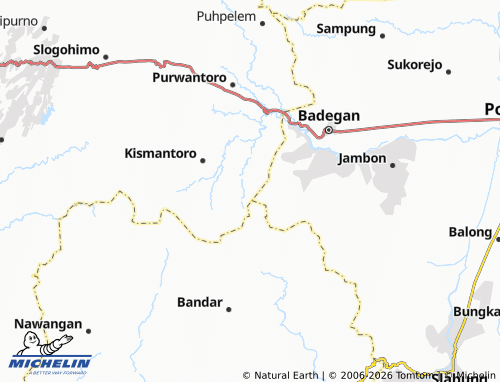 MICHELIN Lemahbang map - ViaMichelin