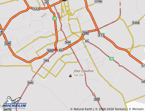 Mappa MICHELIN al-Masani' - ViaMichelin