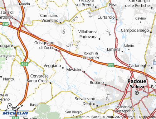 Carte MICHELIN Lissaro - ViaMichelin