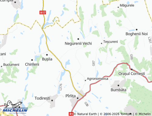 Mapa MICHELIN Zăzulenii Noi - ViaMichelin