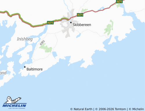 Mapa MICHELIN Bawnlahan - ViaMichelin