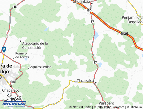 Mapa MICHELIN Acúmbaro - ViaMichelin