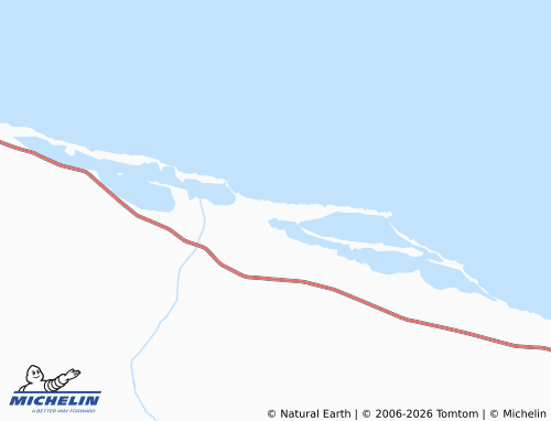MICHELIN Abiar Al-Naim, Sert map - ViaMichelin