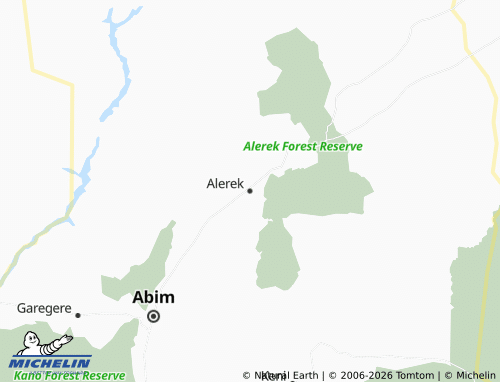 MICHELIN Alerek map - ViaMichelin