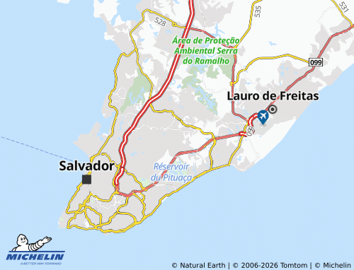 Mapa MICHELIN Canabrava - ViaMichelin
