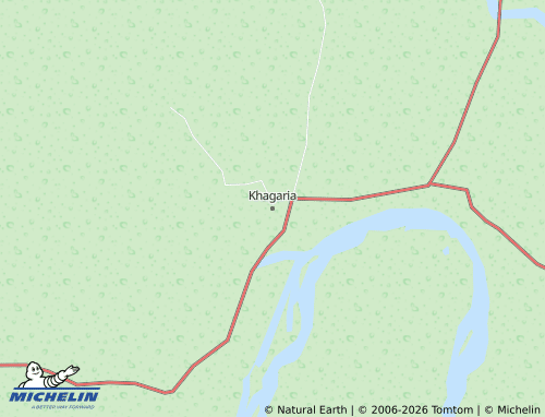 MICHELIN Khagaria map - ViaMichelin