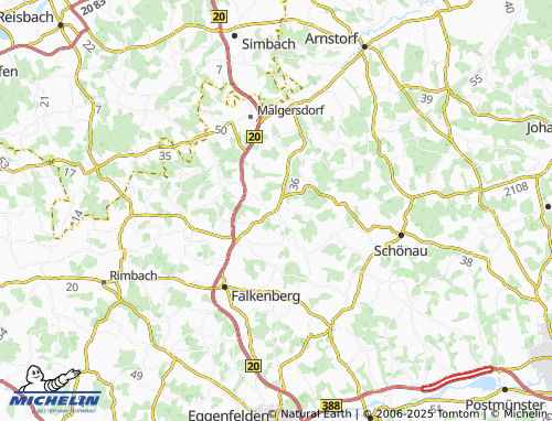 MICHELIN Zell map - ViaMichelin