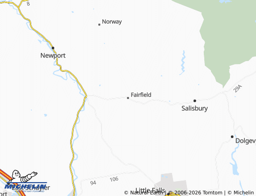 Mapa MICHELIN Fairfield - ViaMichelin