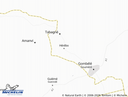 Mapa MICHELIN Hérébo - ViaMichelin