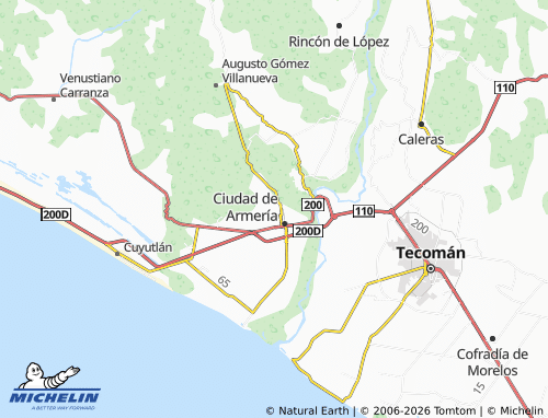 Mapa MICHELIN Valle del Sol - ViaMichelin