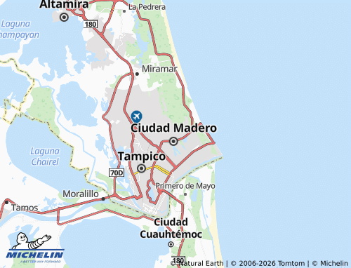 Mappa MICHELIN 16 de Septiembre - ViaMichelin