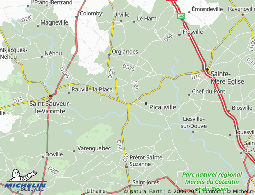 MICHELIN Village de Paris map - ViaMichelin