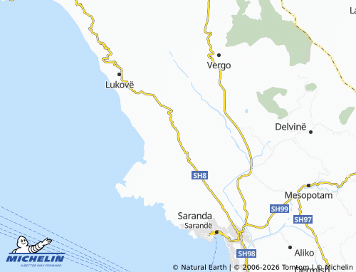 Carte MICHELIN Nivicë - ViaMichelin