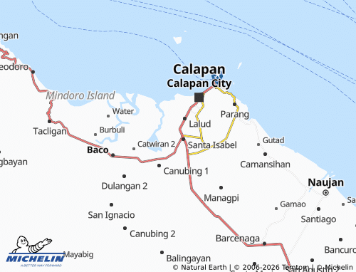 Mappa MICHELIN Tawagan - ViaMichelin