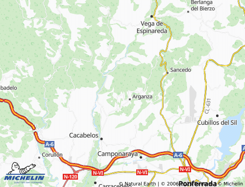 Mapa MICHELIN Campelo - ViaMichelin