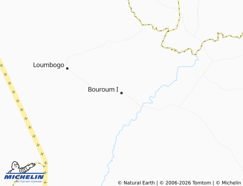 Carte MICHELIN Bouroum I - ViaMichelin