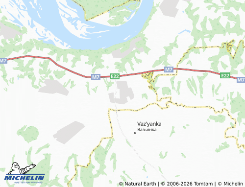 MICHELIN-Landkarte Vargany - ViaMichelin