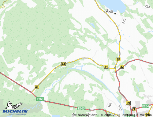 MICHELIN-Landkarte Nõela - ViaMichelin