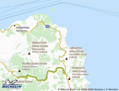 MICHELIN Vasilika map - ViaMichelin