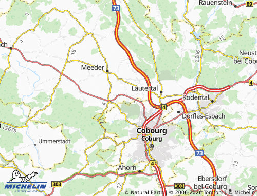 Mapa MICHELIN Sulzdorf - ViaMichelin