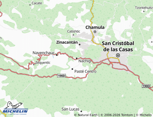 Mappa MICHELIN Nachig - ViaMichelin