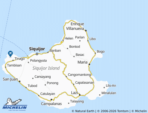 MICHELIN Basac map - ViaMichelin
