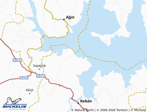 MICHELIN Dürümlü map - ViaMichelin