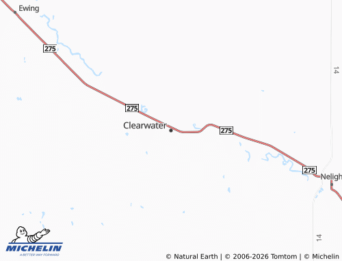 Mappa MICHELIN Clearwater - ViaMichelin