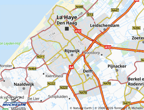 Mappa MICHELIN Rijswijk - ViaMichelin
