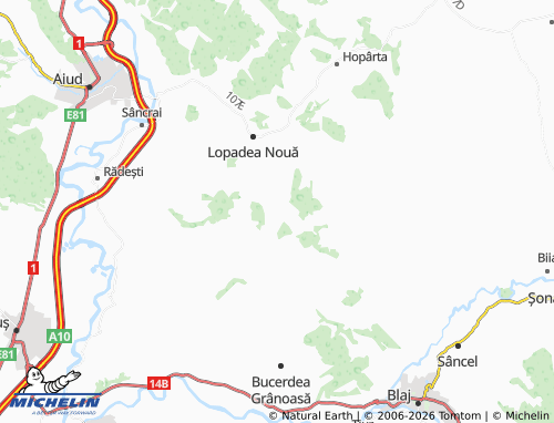 Mapa MICHELIN Odverem - ViaMichelin