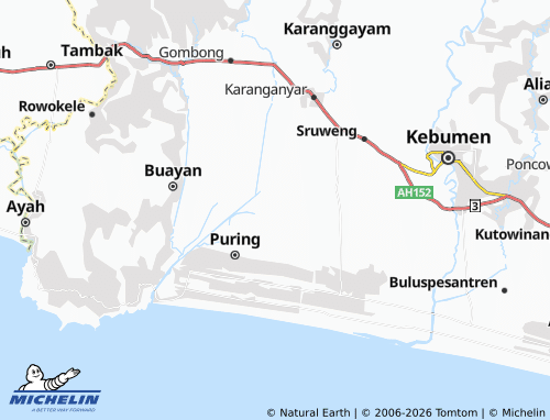 MICHELIN Sugihwaras map - ViaMichelin
