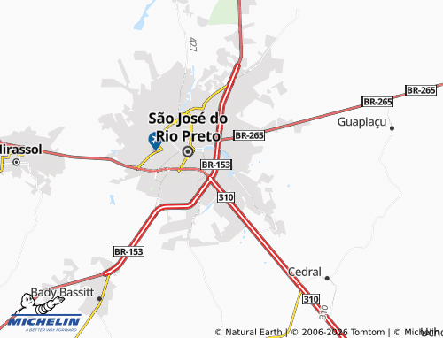 Mapa MICHELIN Conjunto Habitacional Caic - ViaMichelin
