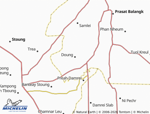 Mappa MICHELIN Doung - ViaMichelin