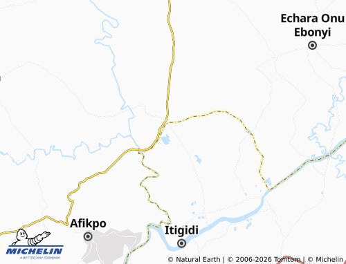 MICHELIN Agbara-Igbo map - ViaMichelin