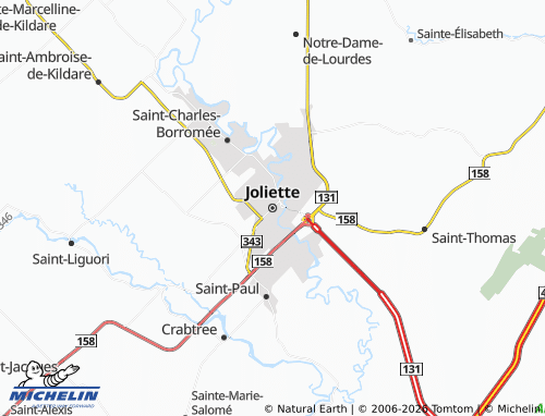 Mappa MICHELIN Joliette - ViaMichelin