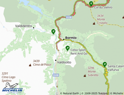 MICHELIN Piatta map - ViaMichelin