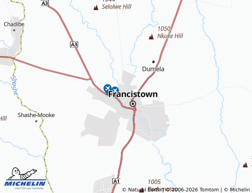 MICHELIN Area S map - ViaMichelin