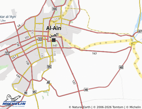 MICHELIN Al Sarouj map - ViaMichelin