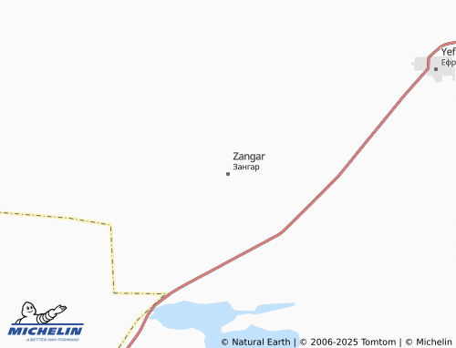 Mappa MICHELIN Zangar - ViaMichelin