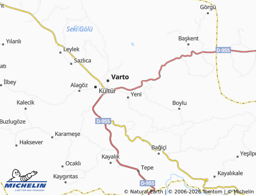 MICHELIN Yeni map - ViaMichelin