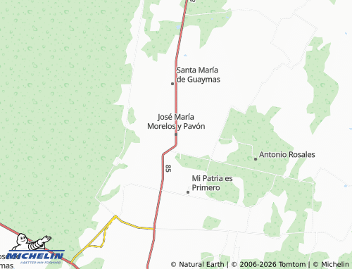 Mapa MICHELIN La Atravesada - ViaMichelin