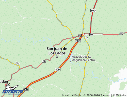 Mappa MICHELIN Jardines de San Juan - ViaMichelin
