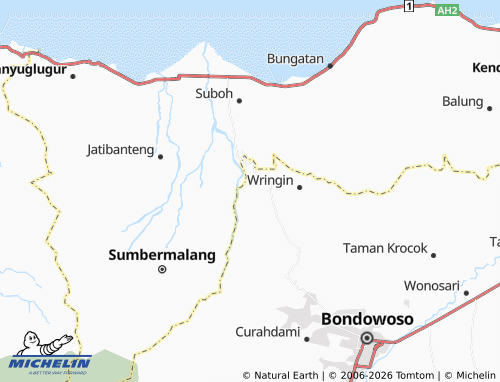 MICHELIN Banyuputih map - ViaMichelin