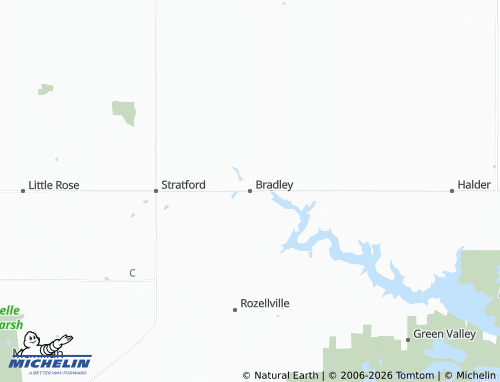Mappa MICHELIN Bradley - ViaMichelin