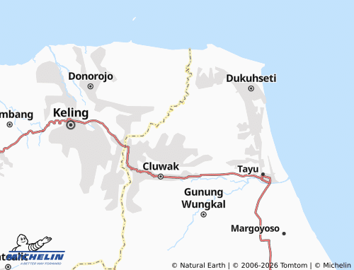 MICHELIN Sumur map - ViaMichelin